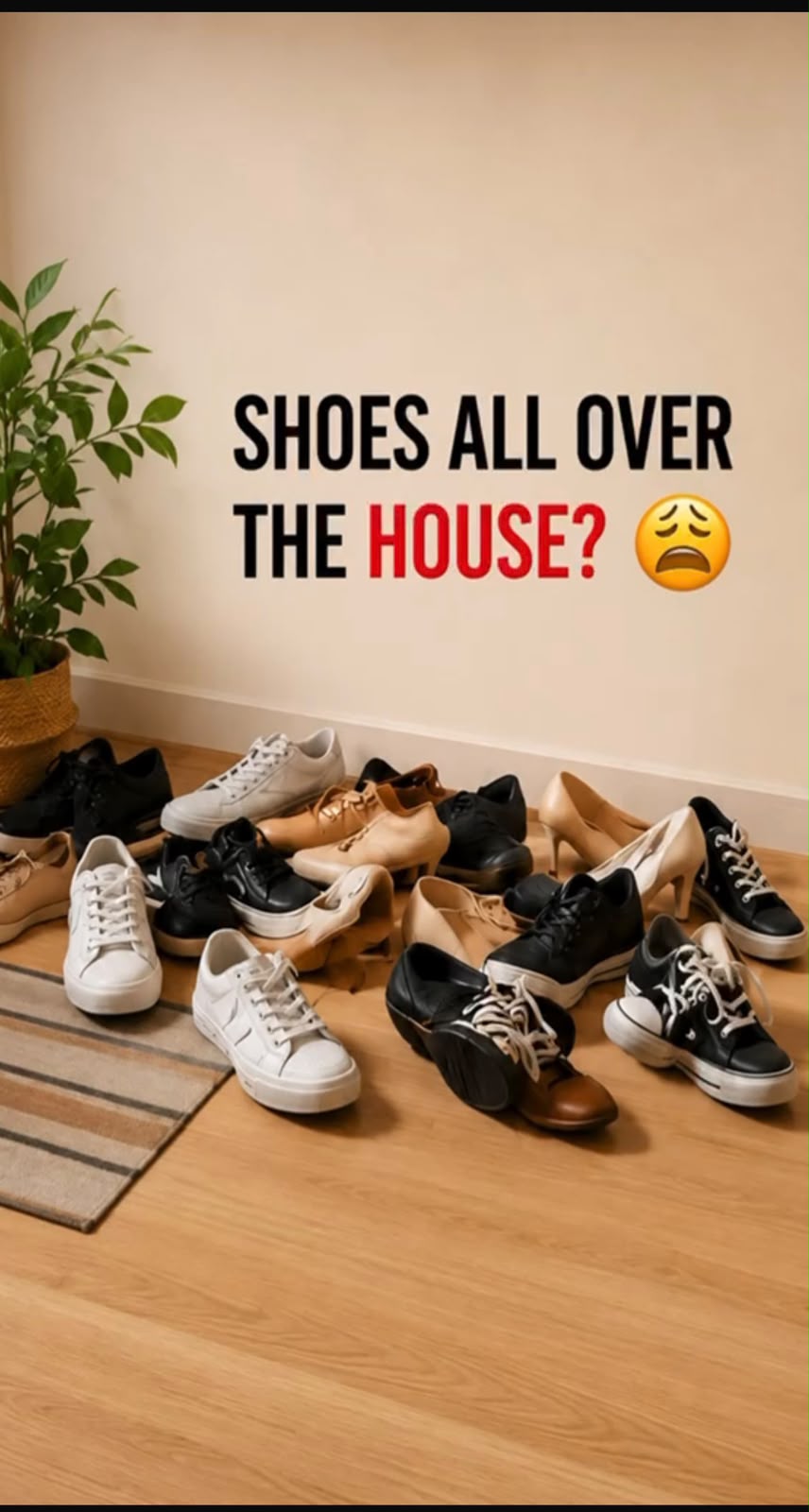 Premium 6-Layer Foldable Shoe Rack